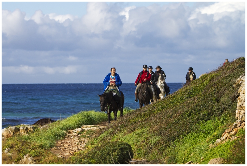 rando a cheval minorque