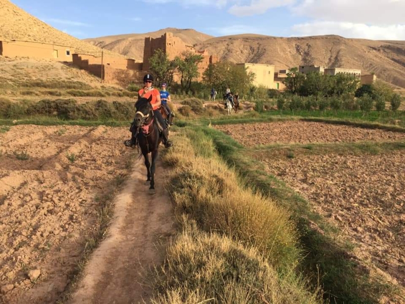 trek a cheval Maroc