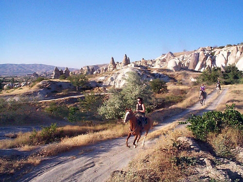 vacances à cheval en Cappadoce