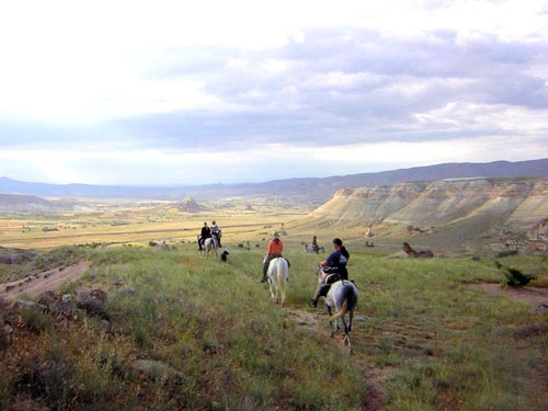 randonnée à cheval en Cappadoce