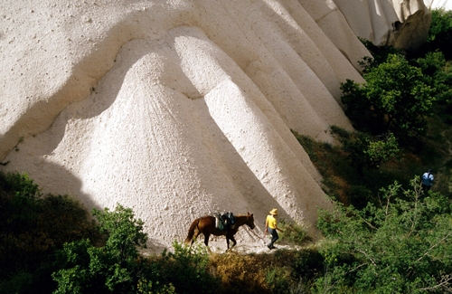a cheval en Capadoce