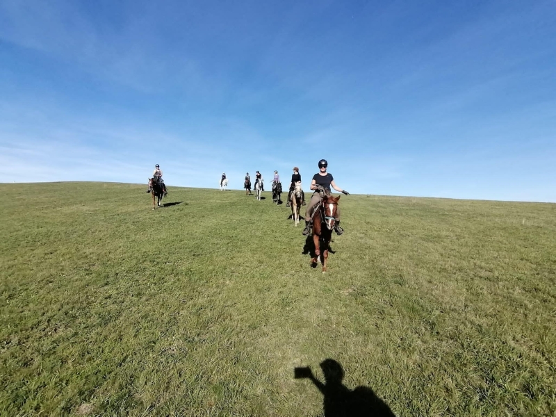 Roumanie à cheval