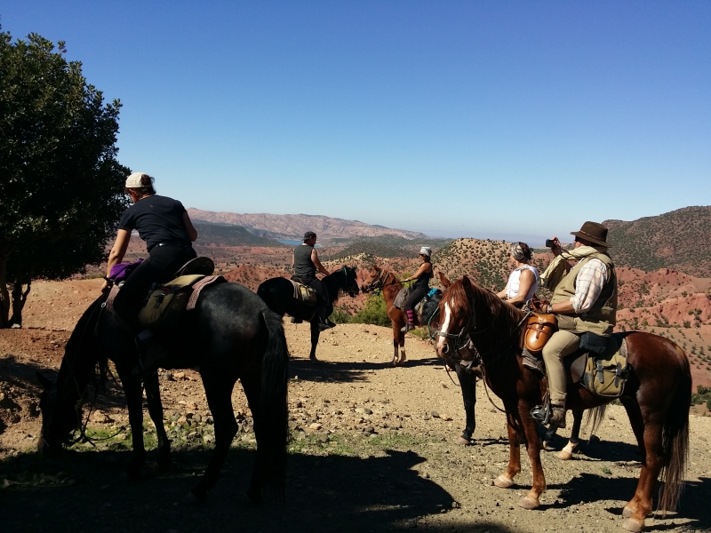 vacances à cheval au Maroc