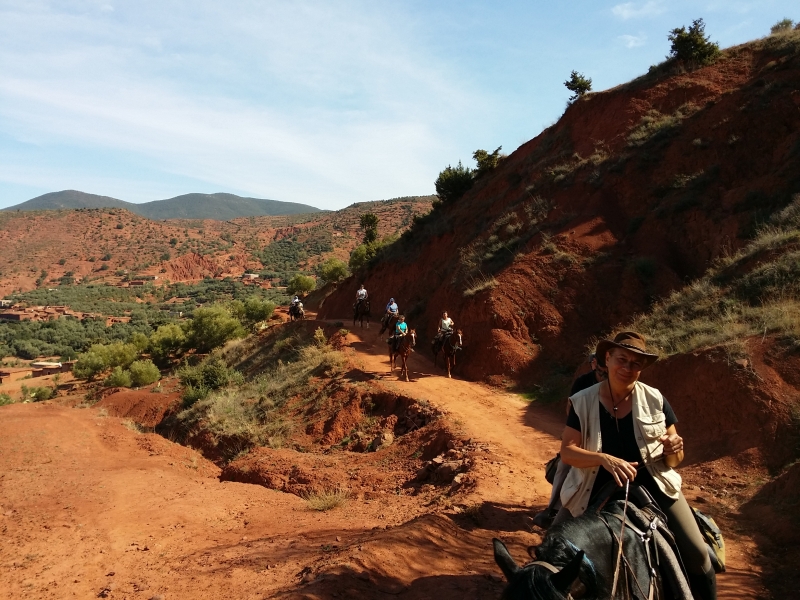 voyage à cheval Maroc