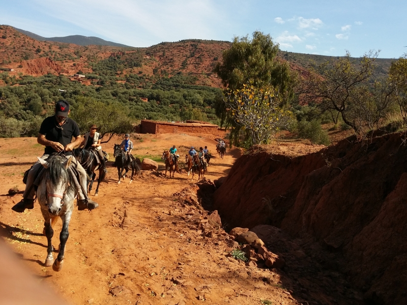 semaine rando à cheval Maroc