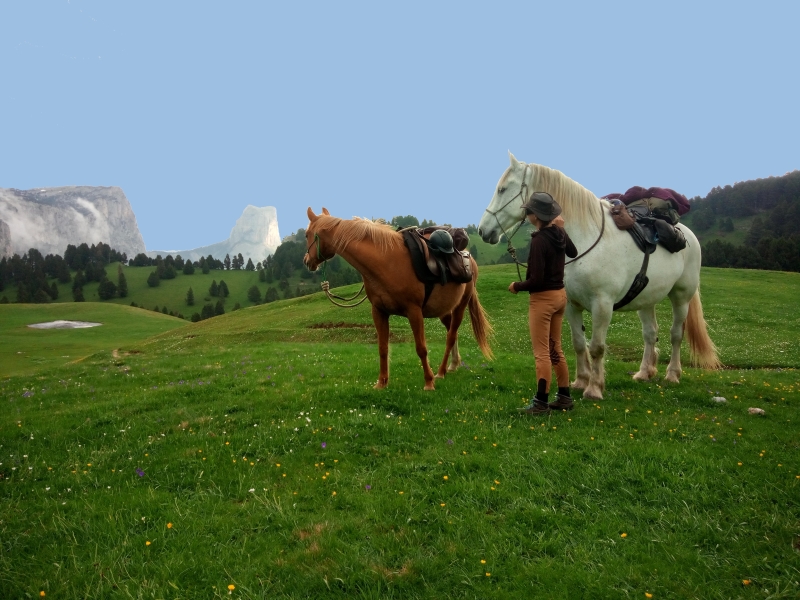 Vercors à cheval