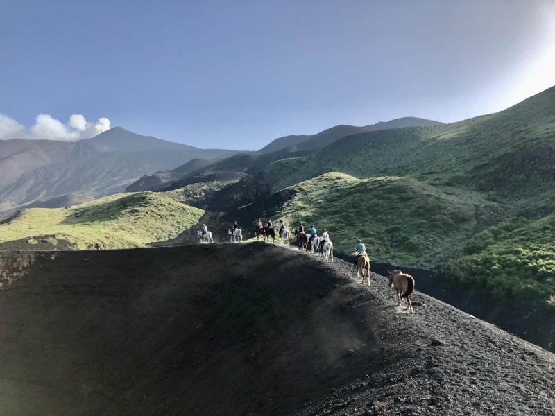 rando a cheval en Sicile