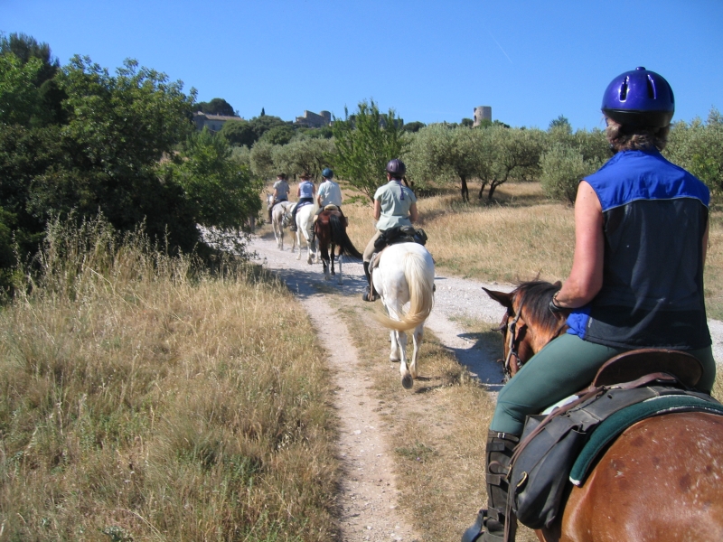 vacances à cheval en Provence