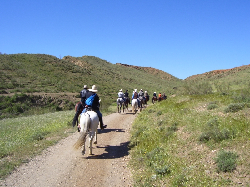 semaine rando cheval Andalousie