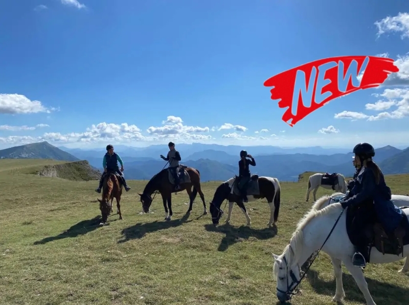 week end rando cheval Vercors