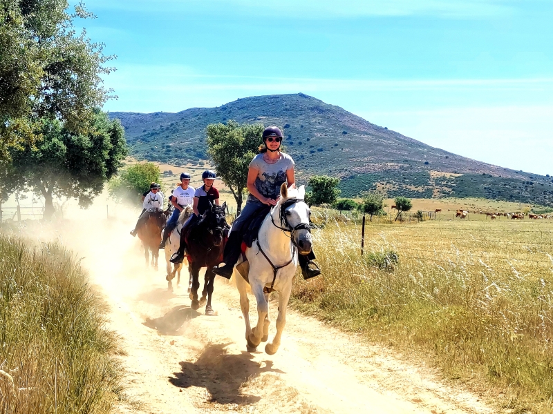 rando à cheval Espagne