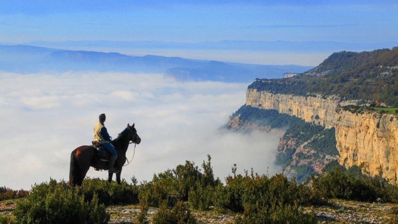 randonnée à cheval en Catalogne