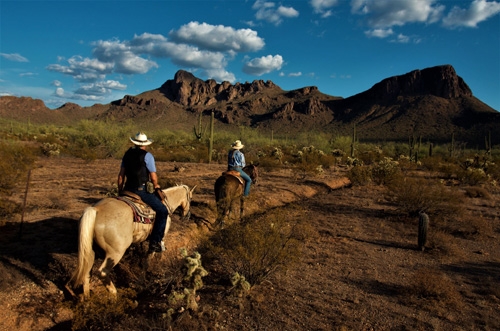 Ouest USA ranch à cheval