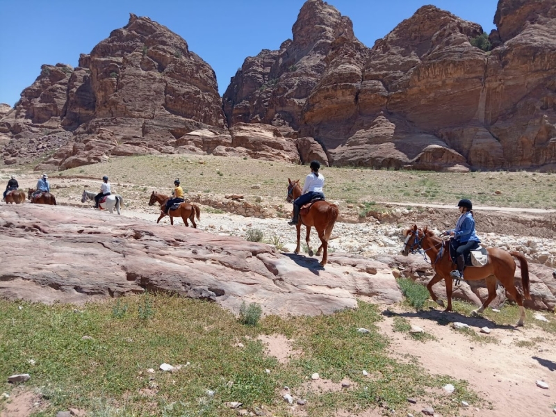 A cheval en Jordanie