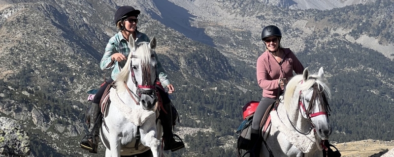 randonnée à cheval Pyrénées