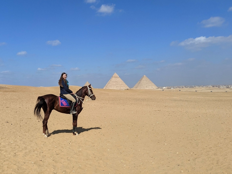 randonnée à cheval en Egypte