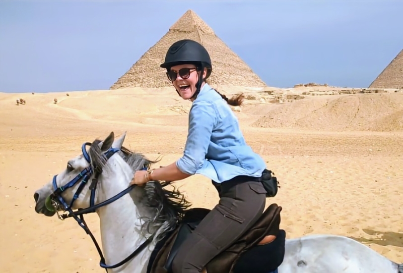 rando à cheval Egypte