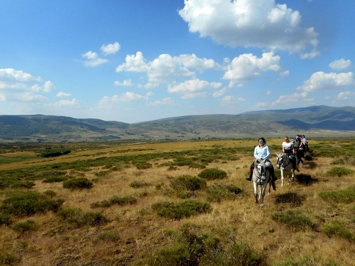 rando a cheval en espagne