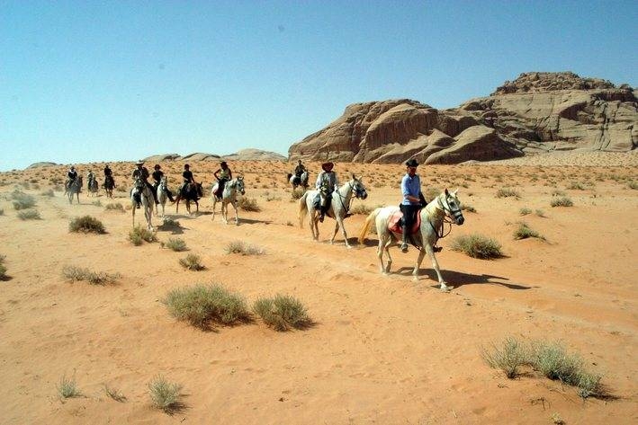 rando a cheval en Jordanie