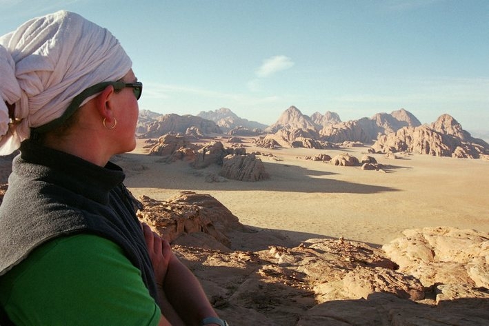 randonnee a cheval Jordanie wadi rum