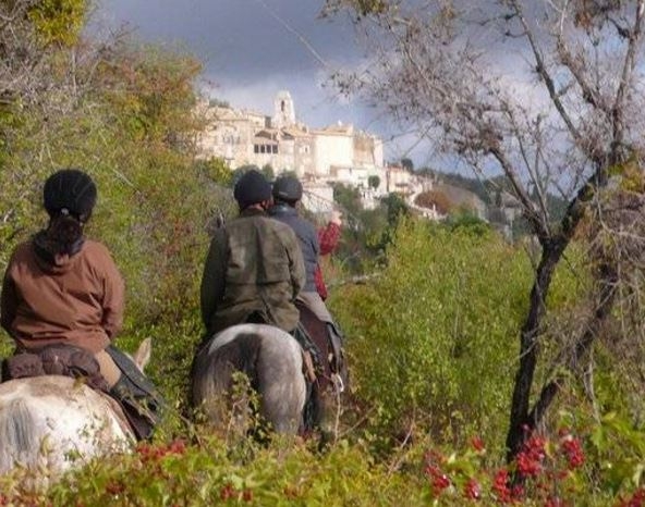 rando semaine cheval en Provence