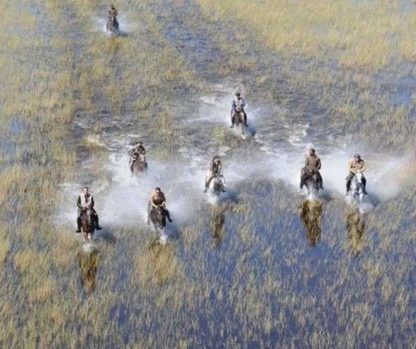 randonnee a cheval Okavango
