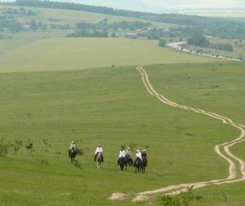 rando à cheval en Bulgarie
