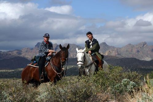 randonnee a cheval far west