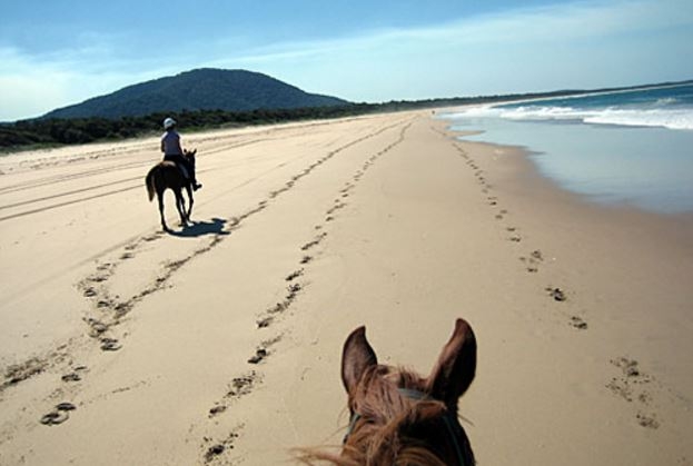 Australie à cheval