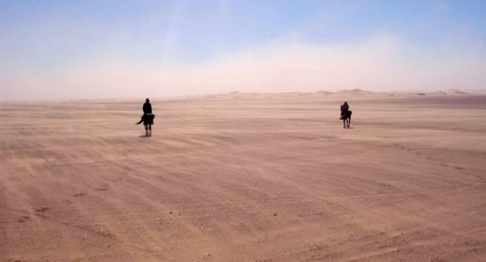 rando a cheval désert Maroc