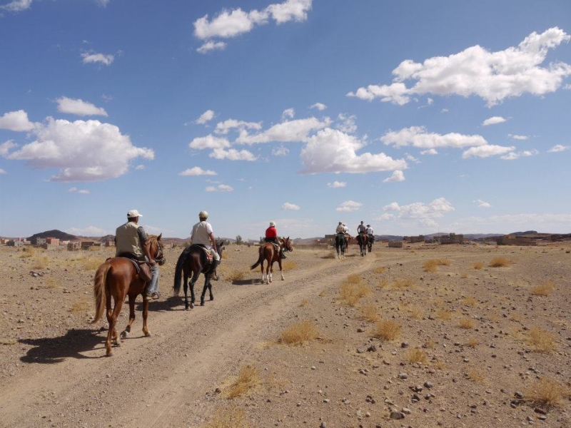 randonnee a cheval maroc