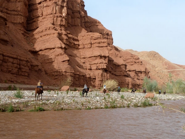 randonnee a cheval au maroc