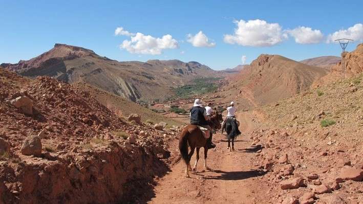 randonnee equestre au maroc