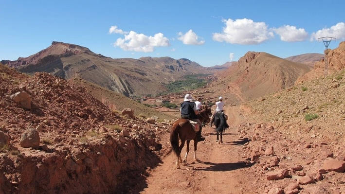 randonnee equestre au maroc