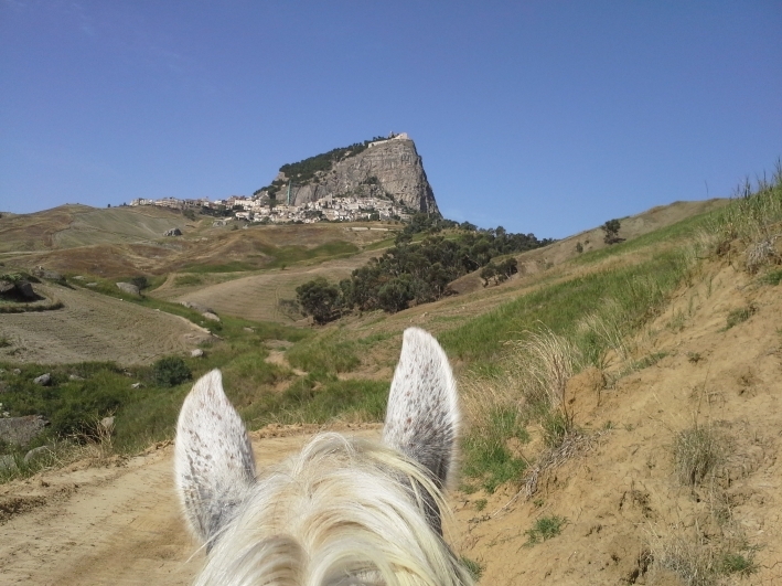 rando a cheval Sicile