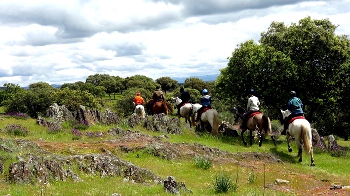 rando cheval espagne