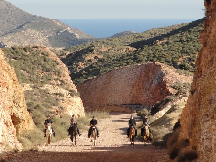 rando cheval en Andalousie