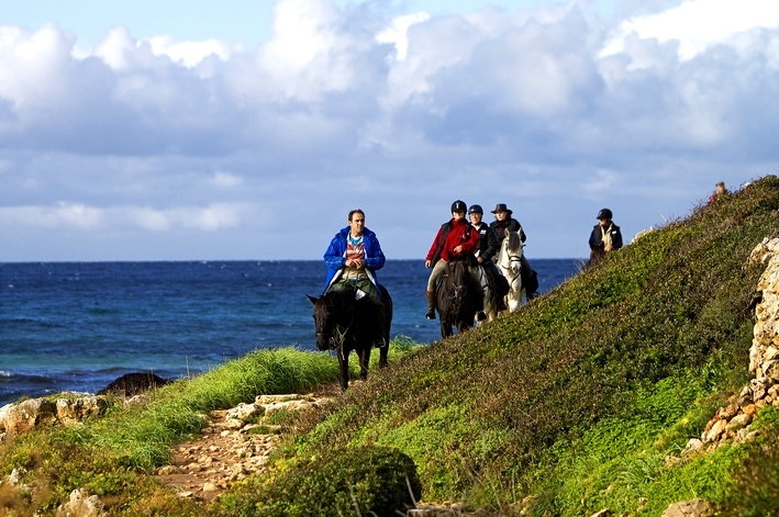 randonnee à cheval Minorque