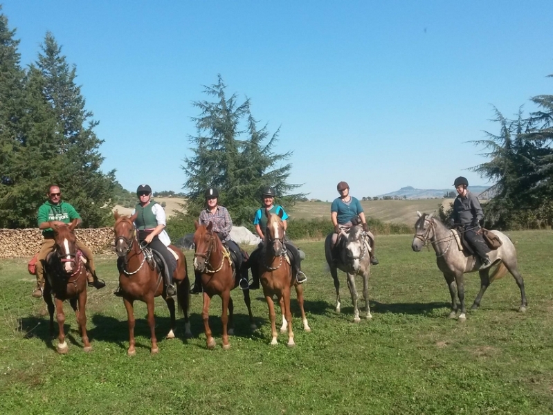 rando cheval Toscane