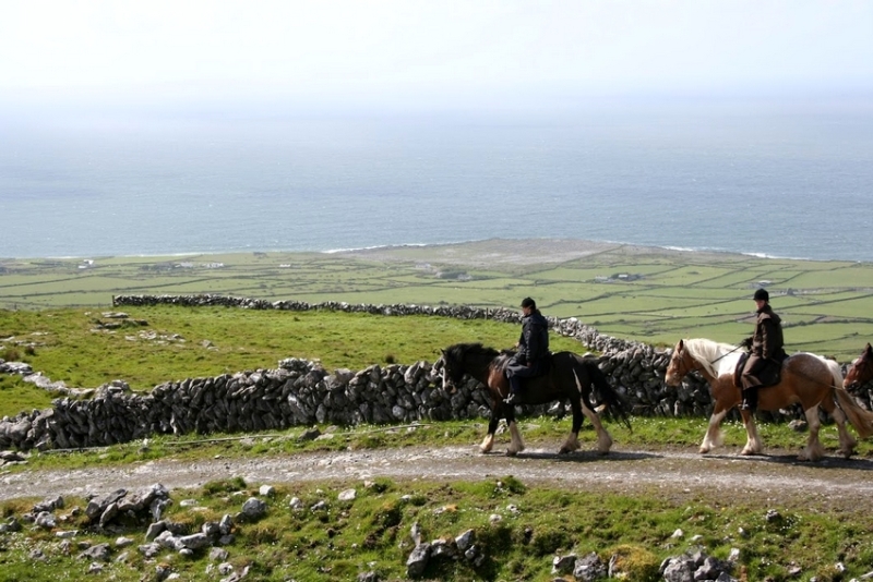 randonnee a cheval en irlande