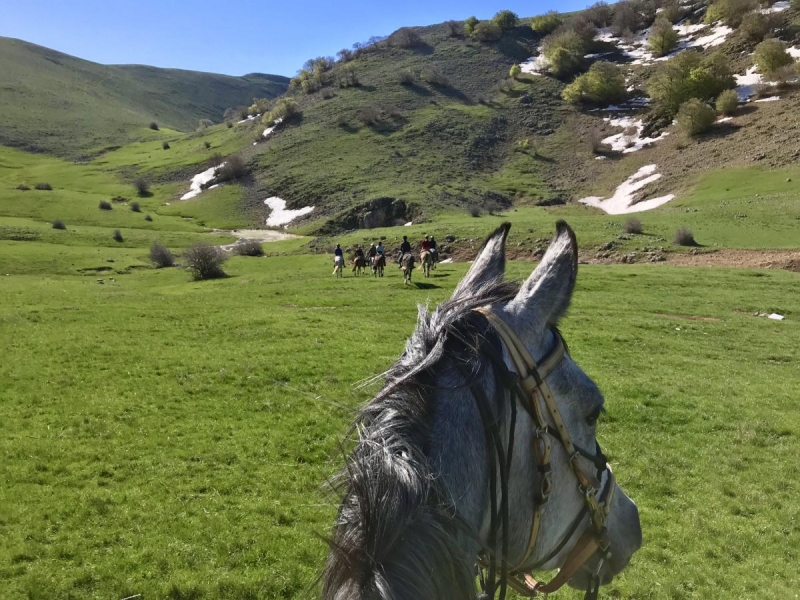 randonnee a cheval en Sicile