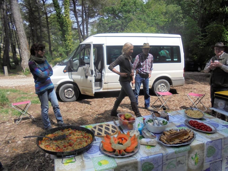 radonnee a cheval en provence