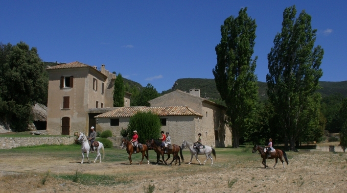 luberon a cheval