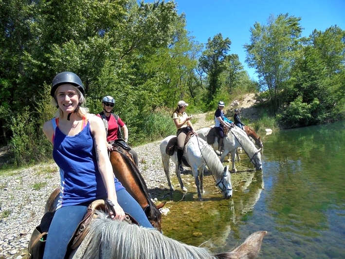 verdon a cheval