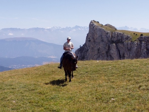 randonnee a cheval vercors