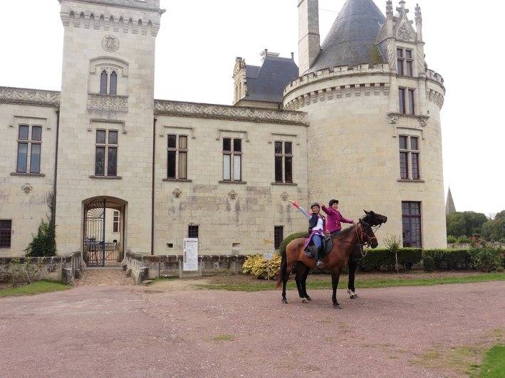 randonnee a cheval chateaux de la loire