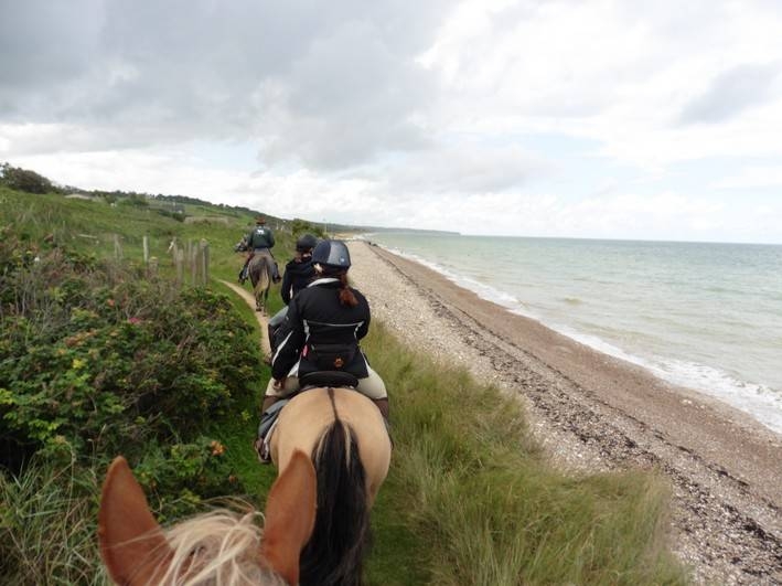 randonnee a cheval mont saint michel