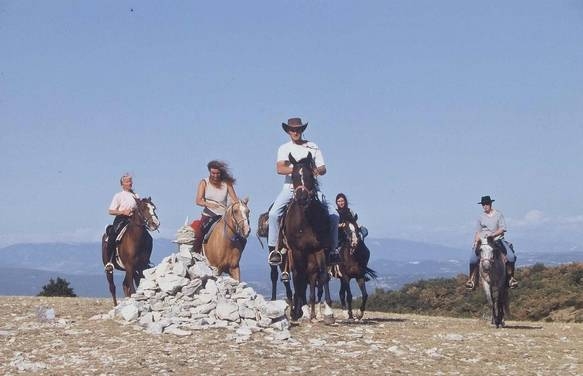 randonnee a cheval en provence