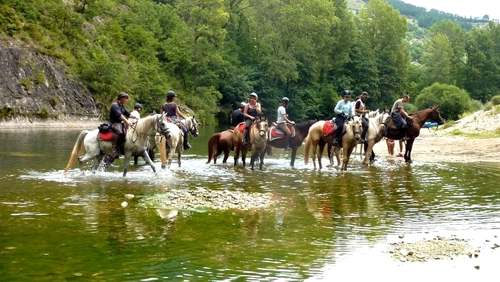 rando cheval lozere