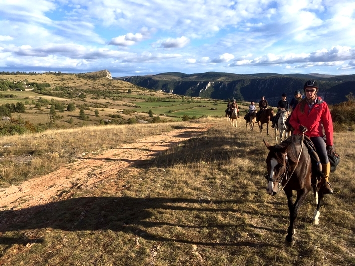 rando cheval cevennes